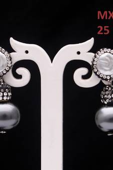 55Carat Stone Inticrated Stone Inticrated Gold Plated Dangle Drop Earring Set For Womens and Girls