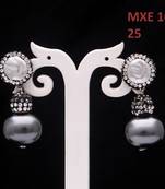 55Carat Stone Inticrated Stone Inticrated Gold Plated Dangle Drop Earring Set For Womens and Girls