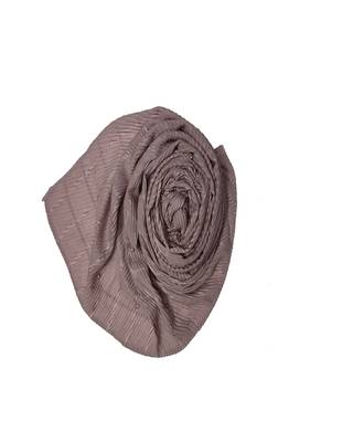 Cotton Box Checkered Moti Studed Stole ( PurpleSize 75 x 185 CM ) 2