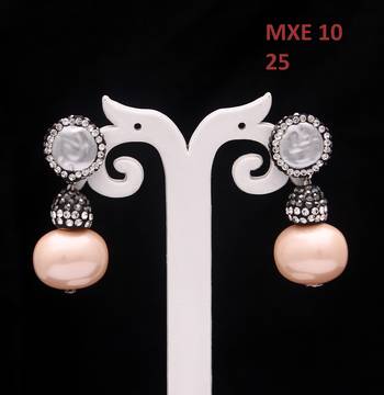 55Carat Modern Jewellery Fancy Jewellery Gold Plated Dangle Drop Earring Set For Womens and Girls 1
