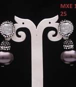 55Carat Unique Fashion jewellery Modern Collection Gold Plated Dangle Drop Earring Set For Womens and Girls