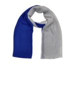 Cotton Twin Colour Shaded  Stole ( White Size 75 x 185 CM )