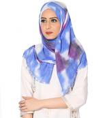 Cotton TIEDYE Scarf ( BlueSize 75 x 185 CM )