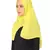 Malaysian Chiffon Scarf( Fluorescent Green Size 75 x 185 CM )