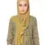 Malaysian Chiffon Scarf ( Brown Size 75 x 185 CM )