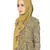 Malaysian Chiffon Scarf ( Brown Size 75 x 185 CM )