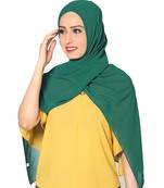 Chiffon Scarf ( Dark Green Size 75 x 185 CM )