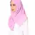 Plain Malaysian Chiffon Scarf ( PurpleSize 75 x 185 CM )