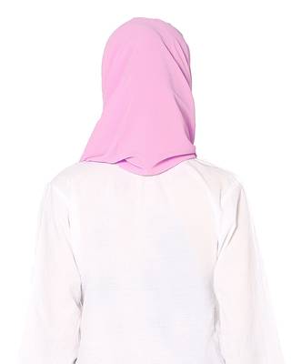 Plain Malaysian Chiffon Scarf ( PurpleSize 75 x 185 CM ) 3