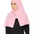 Plain Malaysian Chiffon Scarf ( Pink Size 75 x 185 CM )