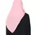 Plain Malaysian Chiffon Scarf ( Pink Size 75 x 185 CM )