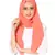 Plain Malaysian Chiffon Scarf( Dark Orange Size 75 x 185 CM )