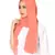 Plain Malaysian Chiffon Scarf( Dark Orange Size 75 x 185 CM )