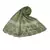 Big Star Design On NetWith Diamonds and Moti Studed Cotton Box Checkered  Scarf ( Green Size 75 x 185 CM )