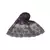 Big Star Design On NetWith Diamonds and Moti Studed Cotton Box Checkered  Scarf ( Light Purple Size 75 x 185 CM )