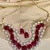 Jaipur Red Pearl Stone Choker