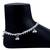 SILVER SHINE Silver Plated Payal  Anklet for Women And Girl
