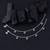 Silver Shine Silver Plated  Chain Designe Plain Ghungroo Payal Anklet For Women Gilrs