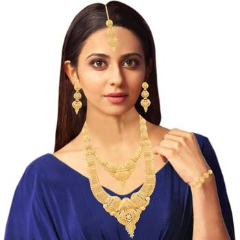 Gold necklace-sets 3