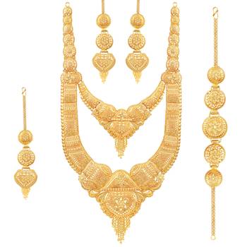 Gold necklace-sets 5