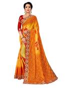 Embroidered Bandhani Moss Chiffon Sareebandhani-sarees-bandhej