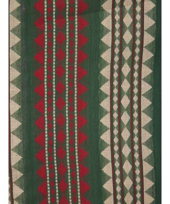 PinkLoom Women's pink hand woven cotton silk sarees With Blouse 4