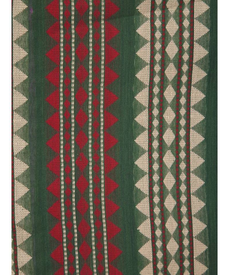 PinkLoom Women's pink hand woven cotton silk sarees With Blouse