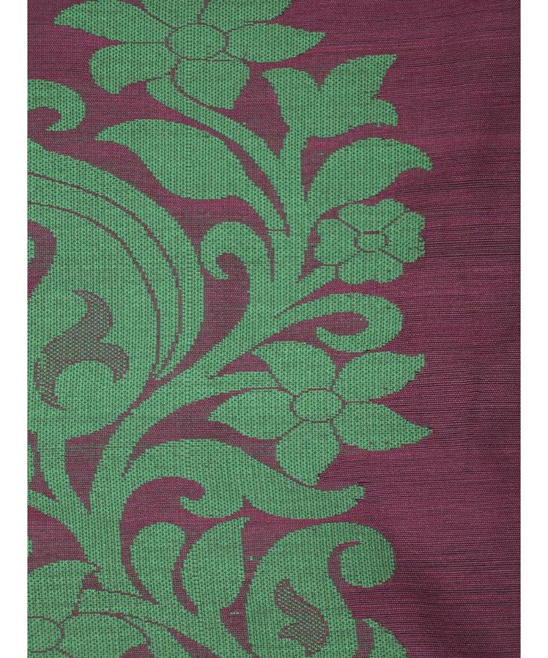 PinkLoom Women's multicolor hand woven cotton silk sarees With Blouse