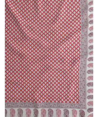 Rajasthani Traditional Jaipuri Pure Cotton King Size Double Bedsheet With 2 Pillow Covers Sets 2
