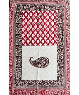 Rajasthani Traditional Jaipuri Pure Cotton King Size Double Bedsheet With 2 Pillow Covers Sets 5