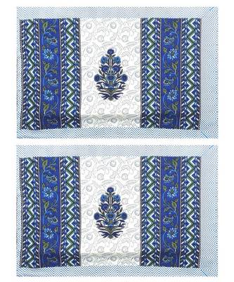 Rajasthani Traditional Jaipuri Pure Cotton King Size Double Bedsheet With 2 Pillow Covers Sets 2