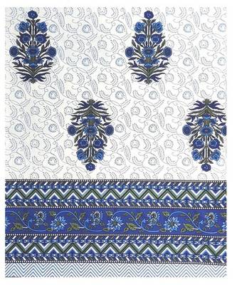Rajasthani Traditional Jaipuri Pure Cotton King Size Double Bedsheet With 2 Pillow Covers Sets 3