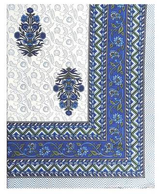 Rajasthani Traditional Jaipuri Pure Cotton King Size Double Bedsheet With 2 Pillow Covers Sets 4