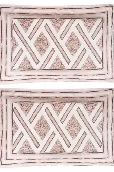 Rajasthani Traditional Jaipuri Pure Cotton King Size Double Bedsheet With 2 Pillow Covers Sets