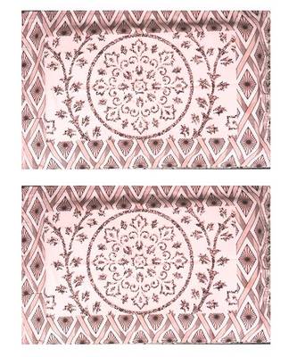 Rajasthani Traditional Jaipuri Pure Cotton King Size Double Bedsheet With 2 Pillow Covers Sets 3