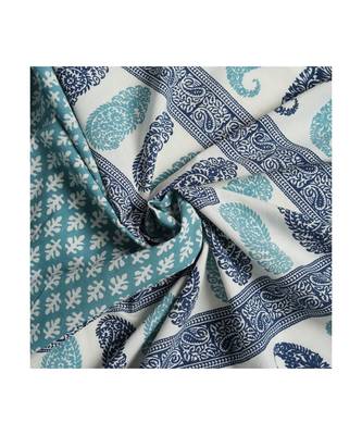 Rajasthani Traditional Jaipuri Pure Cotton King Size Double Bedsheet With 2 Pillow Covers Sets 3