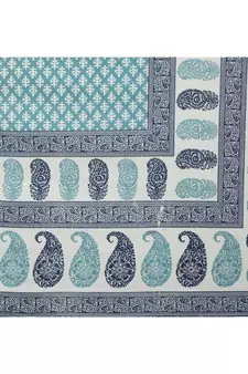 Rajasthani Traditional Jaipuri Pure Cotton King Size Double Bedsheet With 2 Pillow Covers Sets