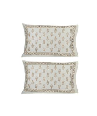 Rajasthani Traditional Jaipuri Pure Cotton King Size Double Bedsheet With 2 Pillow Covers Sets 2