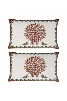 Rajasthani Traditional Jaipuri Pure Cotton King Size Double Bedsheet With 2 Pillow Covers Sets