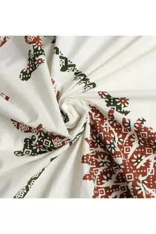 Rajasthani Traditional Jaipuri Pure Cotton King Size Double Bedsheet With 2 Pillow Covers Sets