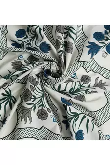 Rajasthani Traditional Jaipuri Pure Cotton King Size Double Bedsheet With 2 Pillow Covers Sets