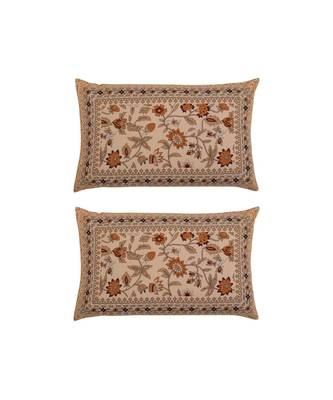 Rajasthani Traditional Jaipuri Pure Cotton King Size Double Bedsheet With 2 Pillow Covers Sets 2