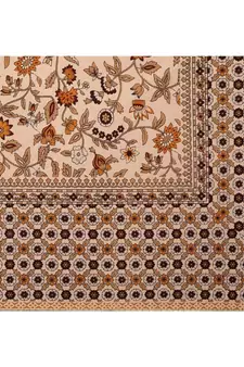 Rajasthani Traditional Jaipuri Pure Cotton King Size Double Bedsheet With 2 Pillow Covers Sets