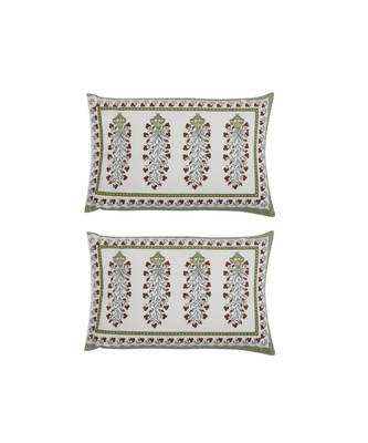 Rajasthani Traditional Jaipuri Pure Cotton King Size Double Bedsheet With 2 Pillow Covers Sets 2