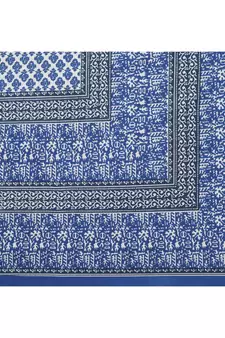 Rajasthani Traditional Jaipuri Pure Cotton King Size Double Bedsheet With 2 Pillow Covers Sets