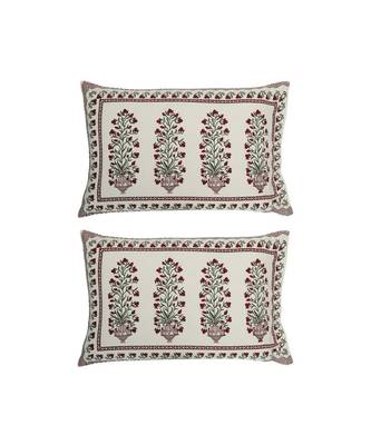 Rajasthani Traditional Jaipuri Pure Cotton King Size Double Bedsheet With 2 Pillow Covers Sets 2