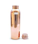 Pure Copper Bottle for Water  900 ML  Joint Free  Thermos Design Copper Bottles
