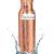 Pure Copper Bottle  Hammered Design  Capacity 900 ML  Set of 2