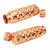 Pure Copper Water Bottle  Diamond Design  Capacity 900 ML  Set of 2