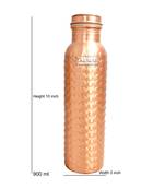 Pure Copper Bottle Capacity 900 M Set of 2